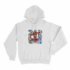 Dont Be Dumb Cover Unisex Hoodie White