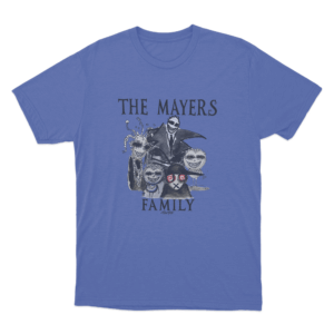The Mayers Family Unisex T Shirt Blue